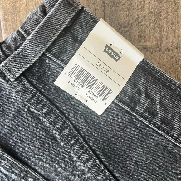 Levi's Men's Ribcage Bell Jeans - Black - Picture 3 of 4